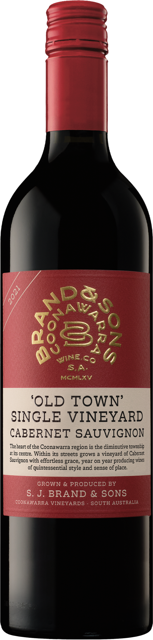 Brand & Sons Old Town Single Vineyard Cabernet Sauvignon 2021 Coonawarra